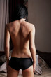 Intimate young woman