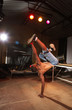 Freestyle hip-hop dancer