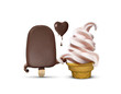 lovely couple of ice creams