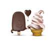 lovely couple of ice creams lovely couple of ice creams