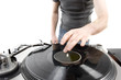 Dj playing