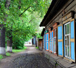 Wooden houses