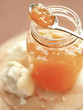 Bread and apricot jelly
