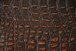 Fake crocodile leather texture