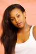 Young woman with beautiful Latino look