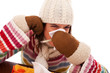 woman with flu symptoms woman with flu symptoms