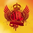 Heraldic vector fist