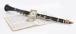 Clarinet and dollar Clarinet and dollar