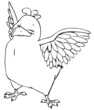 Huhn, Henne, Ostern, Bauernhof, Vogel
