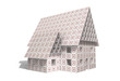 House built with paperboards