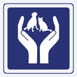 pet protection sign vector pet protection sign vector