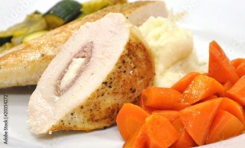 Photo: Stuffed chicken Stuffed chicken