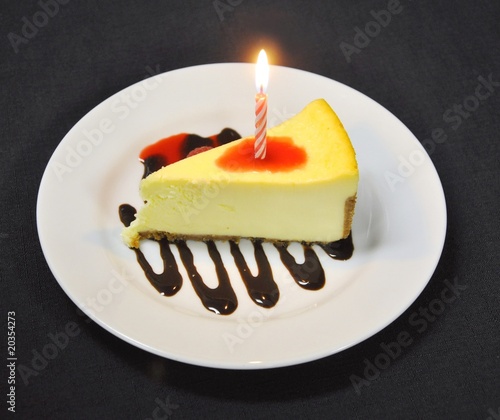 Photo: Birthday cheesecake Birthday cheesecake