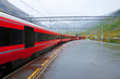 Railway station in Norway