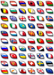 60 flags icons (buttons) of Europe 599x457 pixels