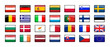 28 EU Countries Flag