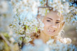 Spring bride portrait