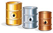 Vektor: Prizes Oil barrels Prizes Oil barrels