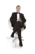 Photo: man in black suit man in black suit