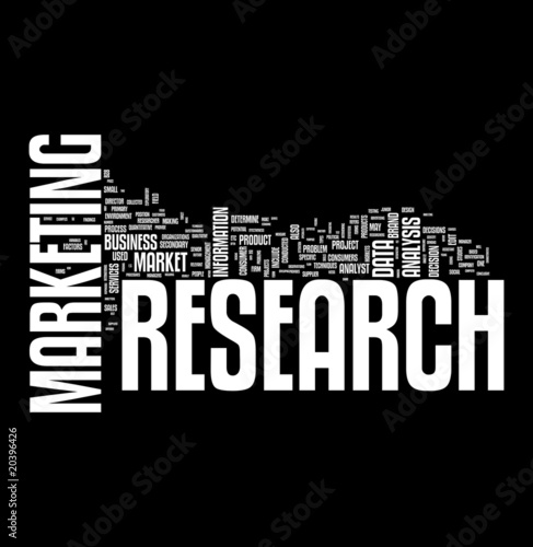 Illustration: Research marketing Research marketing