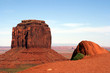 A Mitten / Butte in Monument Valley Utah / Arizona A Mitten / Butte in Monument Valley Utah / Arizona