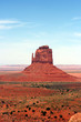 A Mitten / Butte in Monument Valley Utah / Arizona A Mitten / Butte in Monument Valley Utah / Arizona