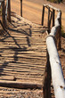 passage en bois