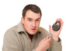 man with the key and lock