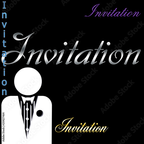 Illustration: invitation to the ball invitation to the ball