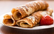 Rolled pancakes Rolled pancakes
