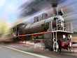 Photo en ligne au meilleur prix locomotive in motion blur