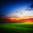 Sunset...