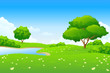 Green landscape Green landscape