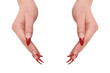 two hands