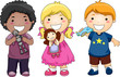 Children with Toys Children with Toys