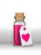 Illustration: Love Elixir - 3D Render Love Elixir - 3D Render