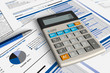 Financial analysis concept