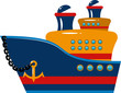 Passenger cruise ship