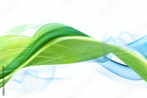Illustration: Wave and Smoke Background Wave and Smoke Background