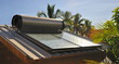 Foto: Chauffe-eau solaire. Chauffe-eau solaire.