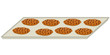 Chocolate chip cookie tray Chocolate chip cookie tray