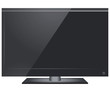 LCD TV-set - vector illustration