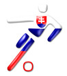 fußball slowakei football slovakia symbol