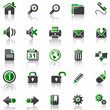 green icon set 1 - website
