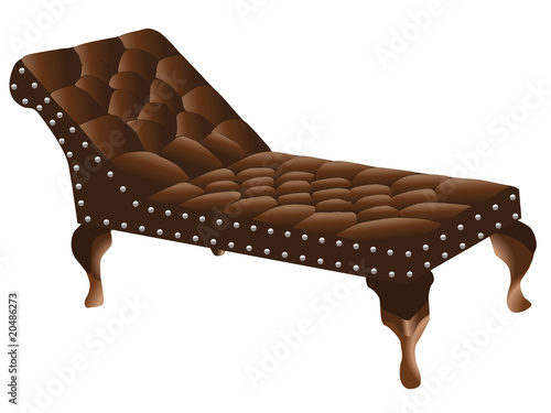 Vector: Psychologist's couch vector Psychologist's couch vector