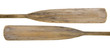old wooden paddles