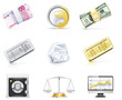 Vector online banking icon set. Part 5 Vector online banking icon set. Part 5