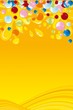 Candy background with copy space