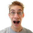 Happy young man