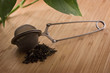 Loose Leaf Green Tea Leaves with Infuser